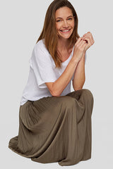 STUDDED WHITE SWEATER