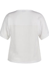 STUDDED WHITE SWEATER