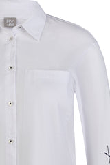 SIDE PRINT WHITE SHIRT