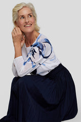 FLORAL PRINT SWEATER