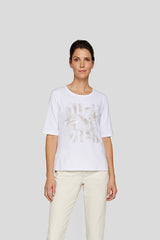 TOUT VA BIEN RHINESTONE T-SHIRT