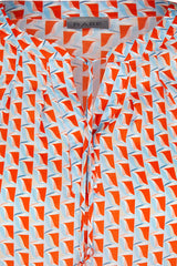 ABSTRACT PRINT BLOUSE