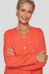 MANDARINE BUTTONNED JACKET