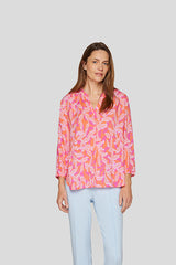 COLORFUL PRINT BLOUSE