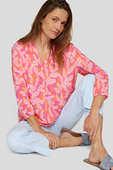 COLORFUL PRINT BLOUSE