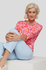 COLORFUL PRINT T-SHIRT