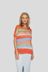 STRIPED SUMMER SWEATER