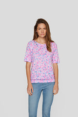 WATERCOLOR PRINT T-SHIRT
