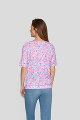 WATERCOLOR PRINT T-SHIRT