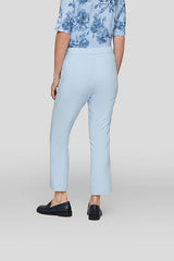 LIGHT BLUE SLIM TROUSERS