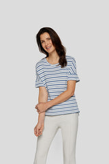 MARITIME CHARM STRIPED T-SHIRT