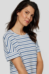 MARITIME CHARM STRIPED T-SHIRT