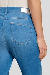LIGHT DENIM STITCHED SUNNY JEANS