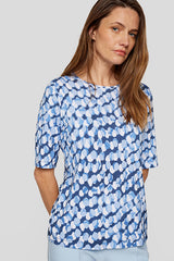 BLUE DOT DESIGN T-SHIRT