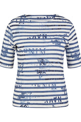 MARITIME DETAILS STRIPED T-SHIRT