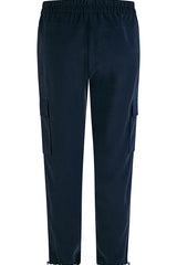 DRAWSTRING CARGO TROUSERS