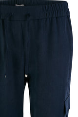 DRAWSTRING CARGO TROUSERS