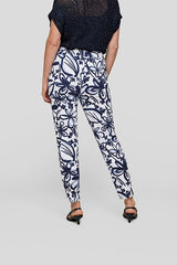 ALLOVER FLORAL PRINT TROUSERS