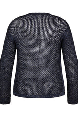 OPENWORK ZIPPED JACKET