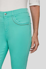 EMERALD GLITTER EFFECT SUNNY JEANS
