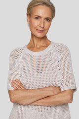 AIRY MESH SWEATER