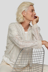 SHINNY ZIPPED BLOUSON