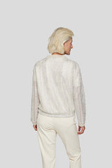 SHINNY ZIPPED BLOUSON