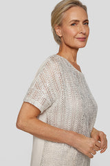 SHINY EFFECT T-SHIRT