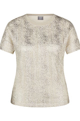 SHINY EFFECT T-SHIRT