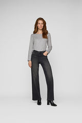 GREY SOLID LONG SLEEVE SHIRT