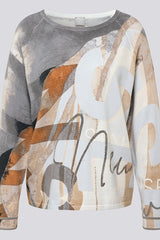 SILVER ARTISTIC DESIGN LONG SLEEVE SHIRT