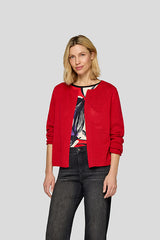 BROWN LONG SLEEVE CARDIGAN