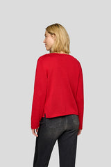 BROWN LONG SLEEVE CARDIGAN