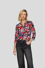 FLORAL PRINTED LONG SLEEVES SHIRT
