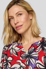 FLORAL PRINTED LONG SLEEVES SHIRT