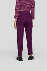 PURPLE DRAWSTRING TROUSERS