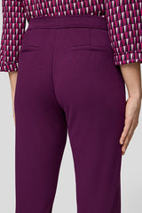 PURPLE DRAWSTRING TROUSERS