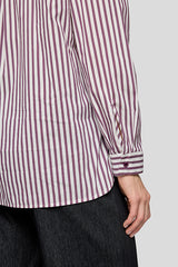 PURPLE BUTTON UP SHIRT