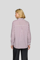 PURPLE BUTTON UP SHIRT