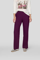 SOFT KNIT STRAIGHT LEG TROUSERS