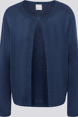 BLUE LONG SLEEVE CARDIGAN