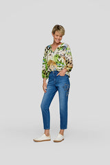 NATURE INSPIRED PRINT BLOUSE