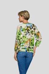 NATURE INSPIRED PRINT BLOUSE