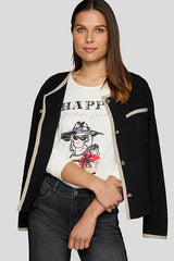 BIRD ILLUSTRATION HAPPY SHIRT
