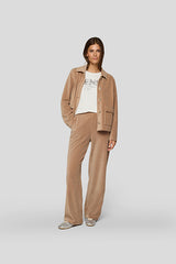 BEIGE BUTTON UP JACKET