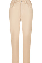 BEIGE STRAIGHT LEG TROUSERS