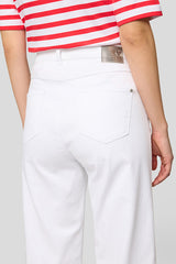 WIDE-LEG COTTON TROUSERS