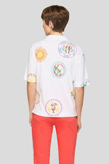 ILLUSTRATED PRINT SHORT SLEEVE SHIRT