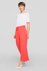 DRAWSTRING STRAIGHT-LEG TROUSERS