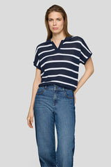 STRIPED SHORT SLEEVE T-SHIRT